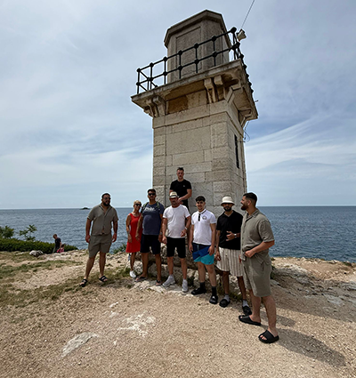 turnina-festung_erasmus+sport_olympic-gym-ulm_rovinj_2026_foto_privat Besuch der Turnja-Festung